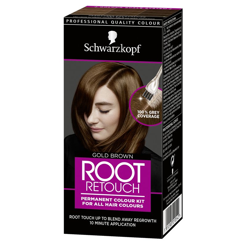 Schwarzkopf Root Retouch Kit Gold Brown
