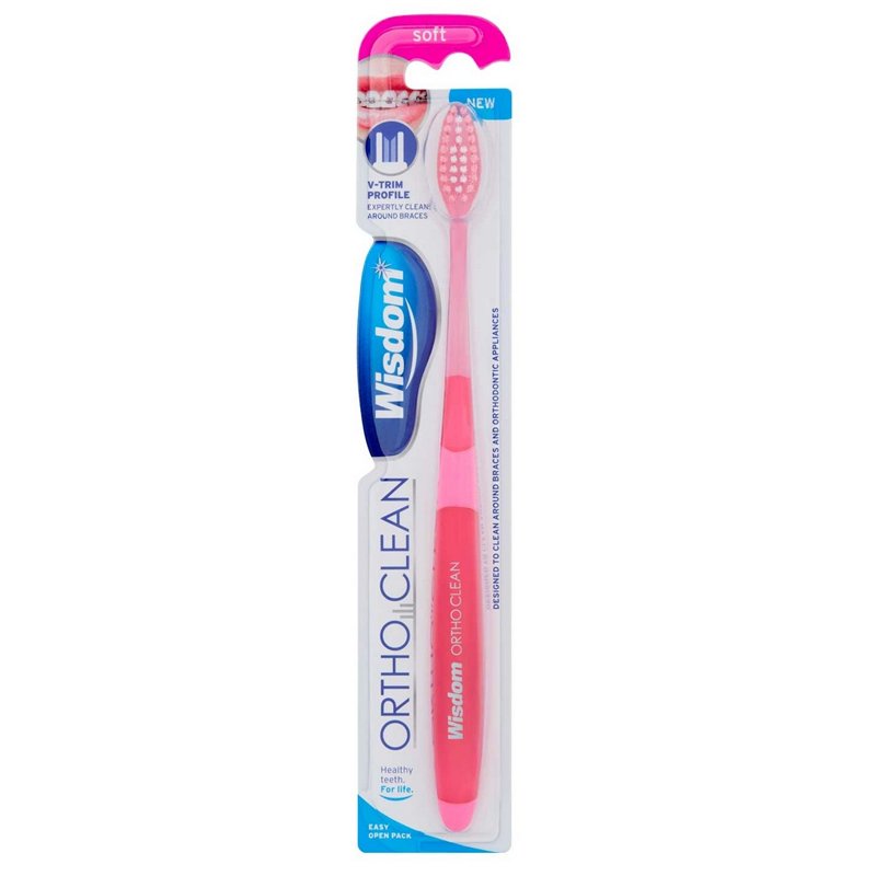 Wisdom Ortho Clean Soft Toothbrush