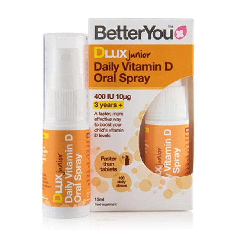 Better You DLUXJunior Daily Oral 400iu D3 Spray 15ml