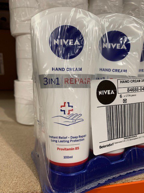 Nivea 3 In 1 Repair Hand Cream 100ml