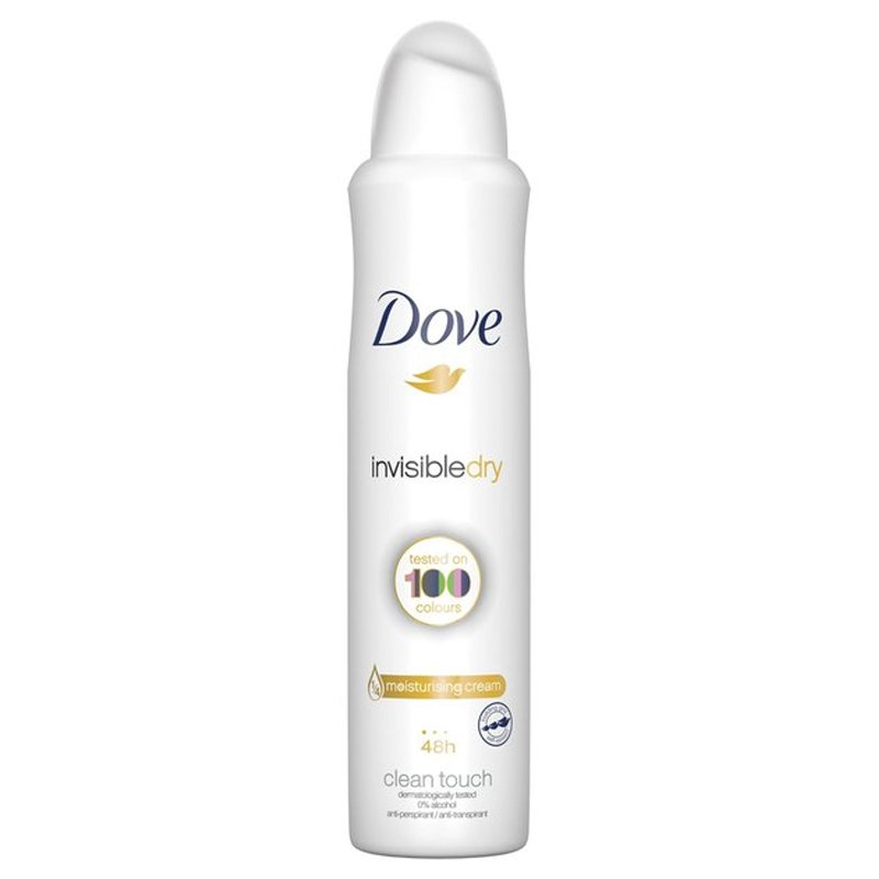 Dove Invisible Dry Clean Touch Anti Perspirant Deodorant 250ml