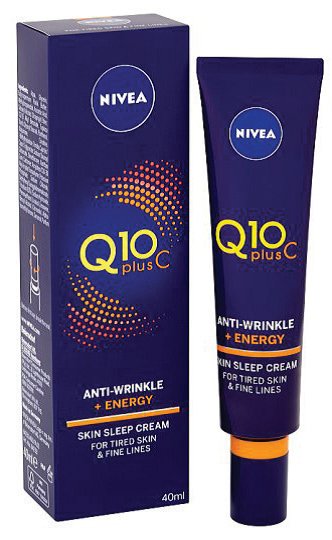 Nivea Q10 Plus C Anti Wrinkle And Energy Sleep Cream 40ml