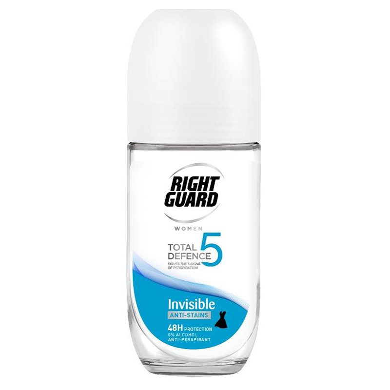 Right Guard 48 Hours Invisible Anti Perspirant Roll On 50ml