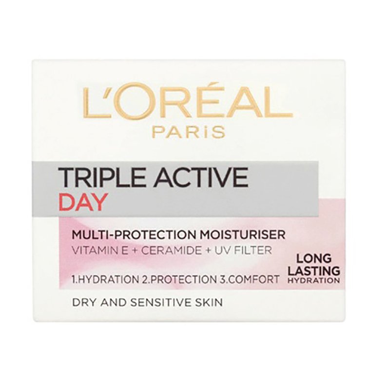 Loreal Triple Active Dry-Sensitive Day Cream 50ml
