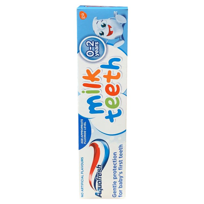 Aquafresh Milk Teeth Fresh Mint Toothpaste 0-2 Years 50ml
