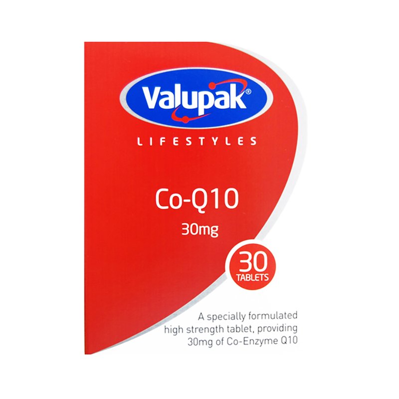 Valupak Lifestyles Co-Q-10 30Mg Tablets 30s