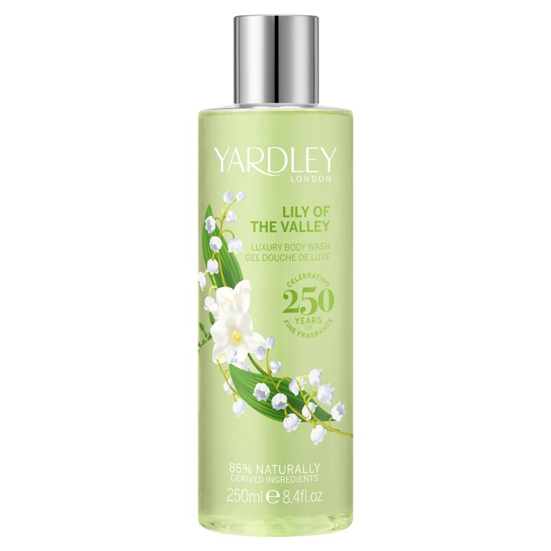 Yardley Lily Of The Valley 250ml Body Wash
