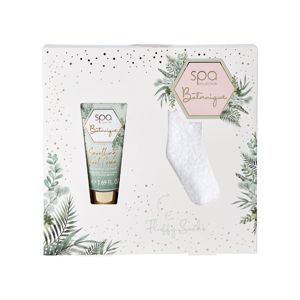 Style And Grace Spa Botanique Fluffy Sock Set