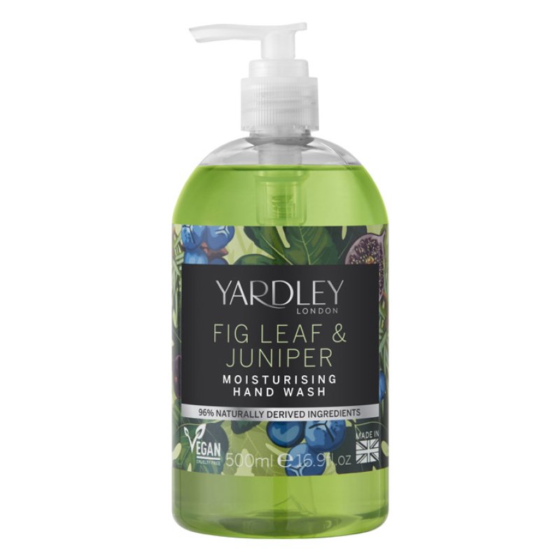 Yardley Botanical Fig And Juniper Moisturising Hand Wash 500ml