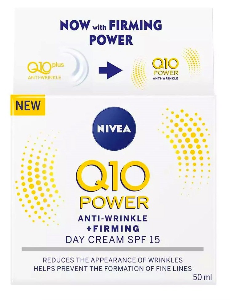 Nivea Q10 Power Anti Wrinkle And Firming Day Cream SPF15 50ml