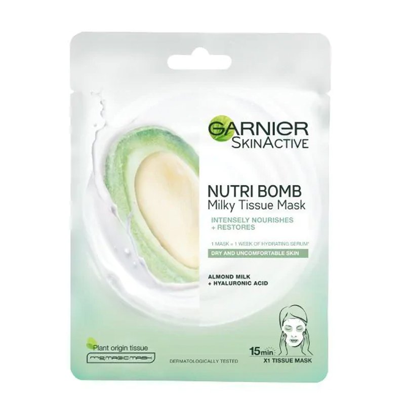 Garnier Skin Active Nutri Bomb Milky Almond Tissue Mask 28g