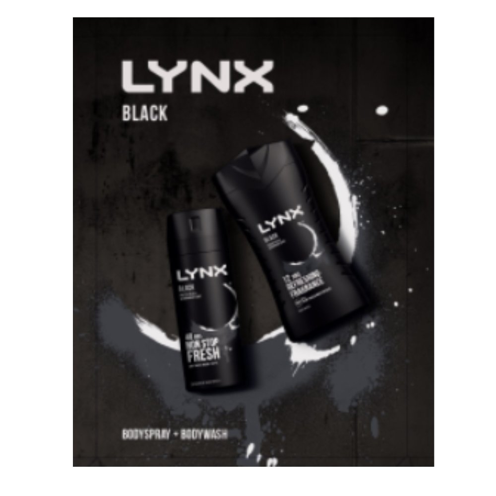 Lynx Black Duo Giftset