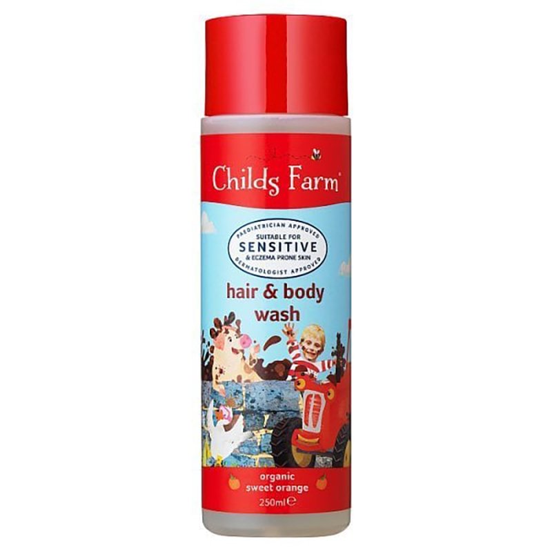Childs Farm Organic Sweet Orange Hair And Body Wash 250ml