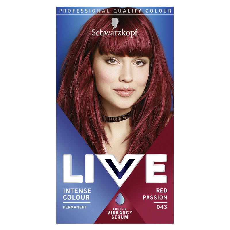 Live Intense Colour Red Passion 43