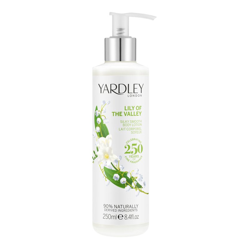 Yardley Lily Of The Valley 250ml Body Lotion