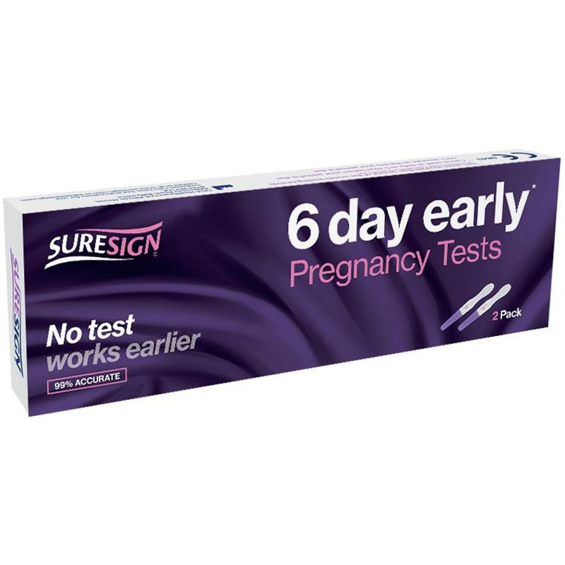 Suresign Double 6 Day Early Pregnancy Test