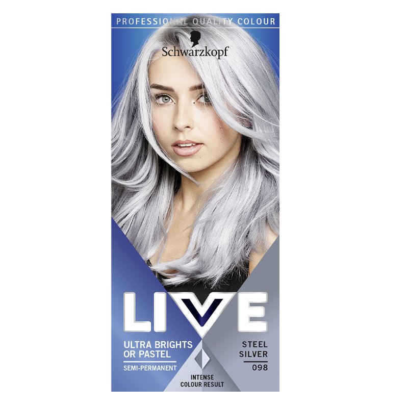 Live Ultra Brights Steel Silver 098