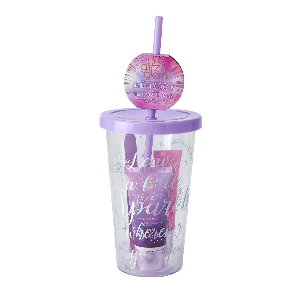 Style And Grace Glitz And Glam Travel Cup Giftset