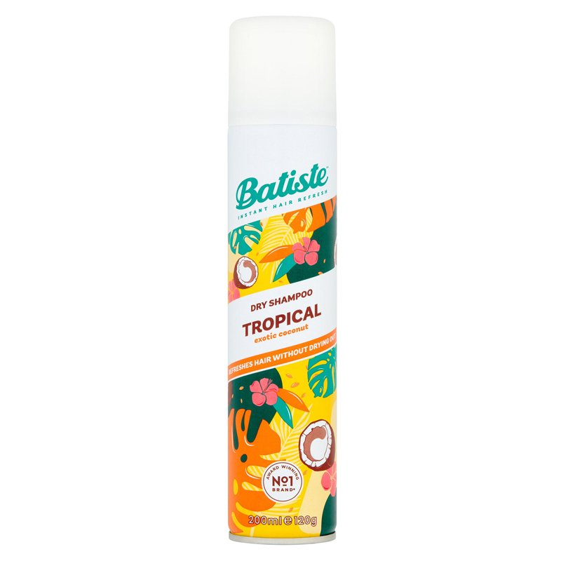 Batiste Coconut And Exotic Tropical Dry Shampoo 200ml