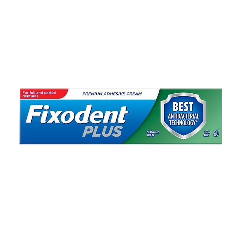 Fixodent Plus Best Antibacterial Technology 40g