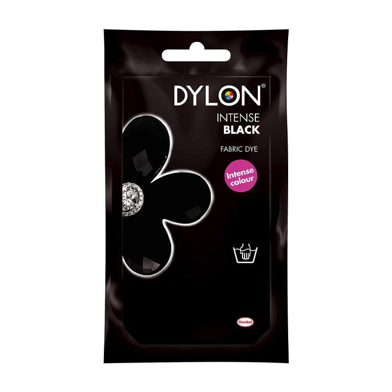 Dylon Hand Dye Sachet Intense Black 12 50g