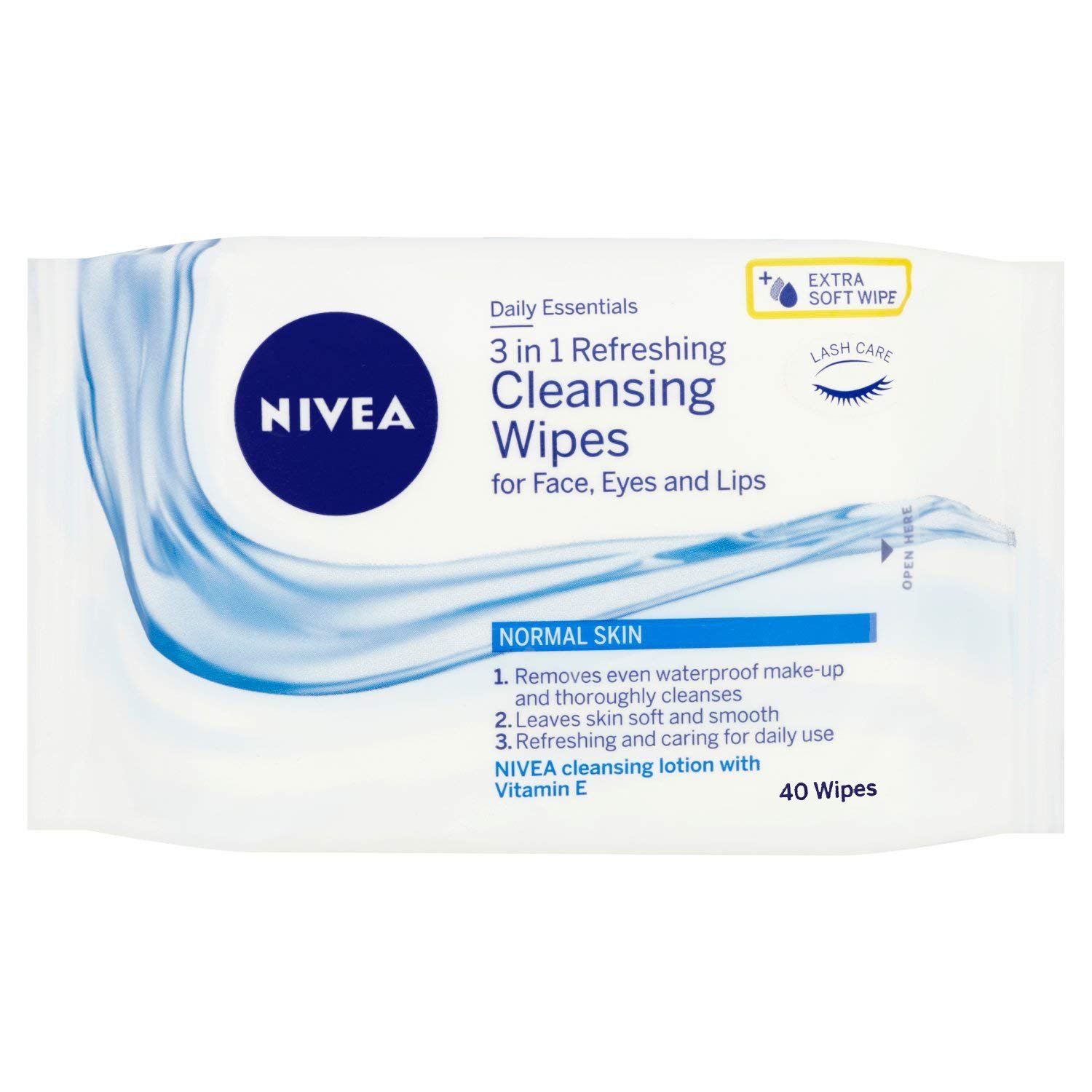 Nivea Refreshing Cleansing Facial Wipes Normal 40s
