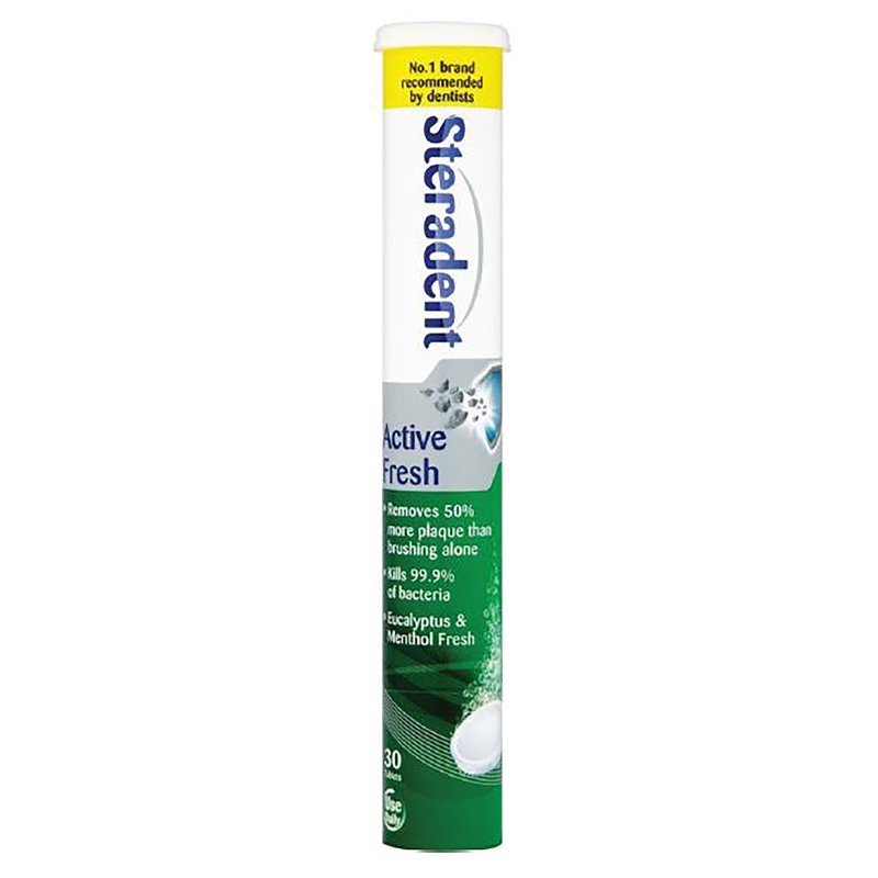 Steradent Active Fresh Tablets 30s