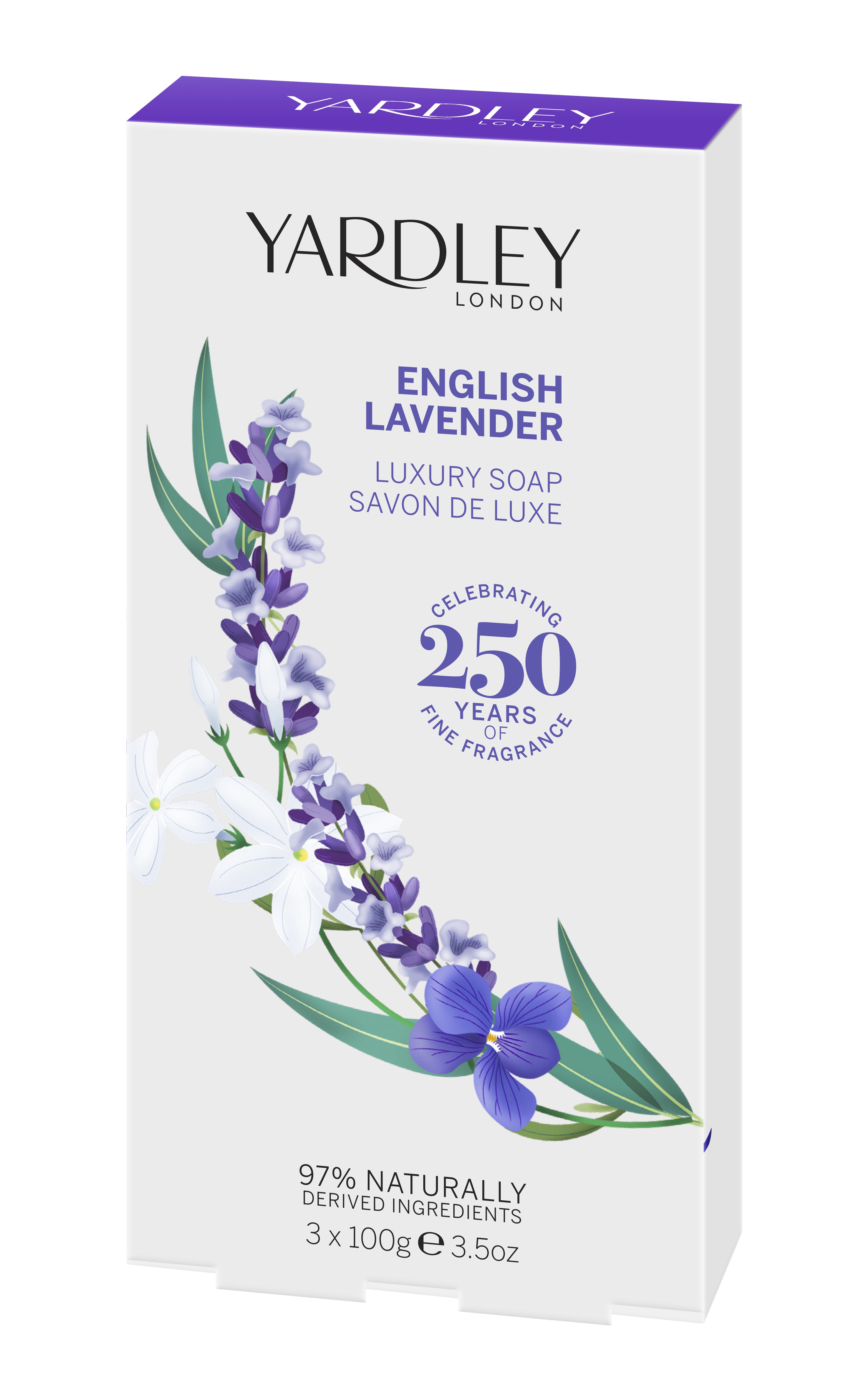 Yardley English Lavender 3 x 100g Soap