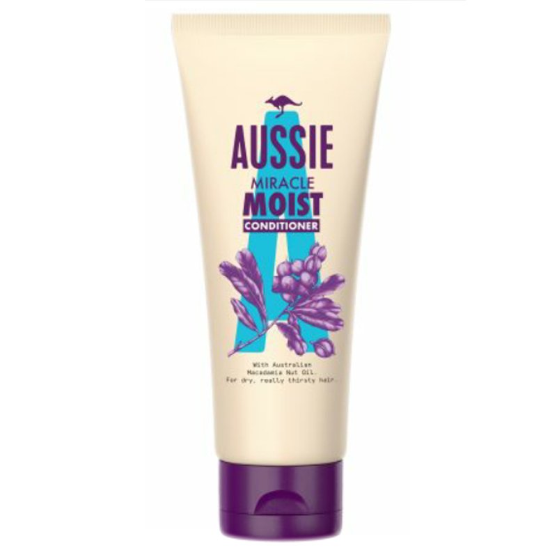 Aussie Miracle Moist Conditioner for Dry-Damaged Hair 200ml