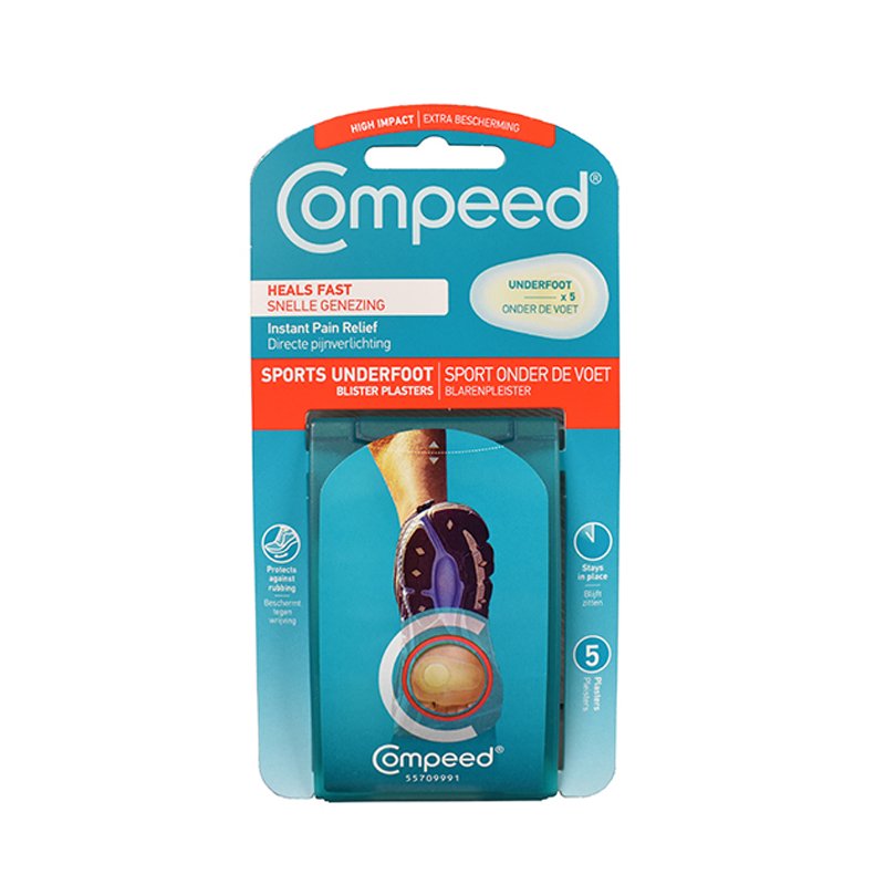 Compeed Sports Underfoot Blister Plasters 5s