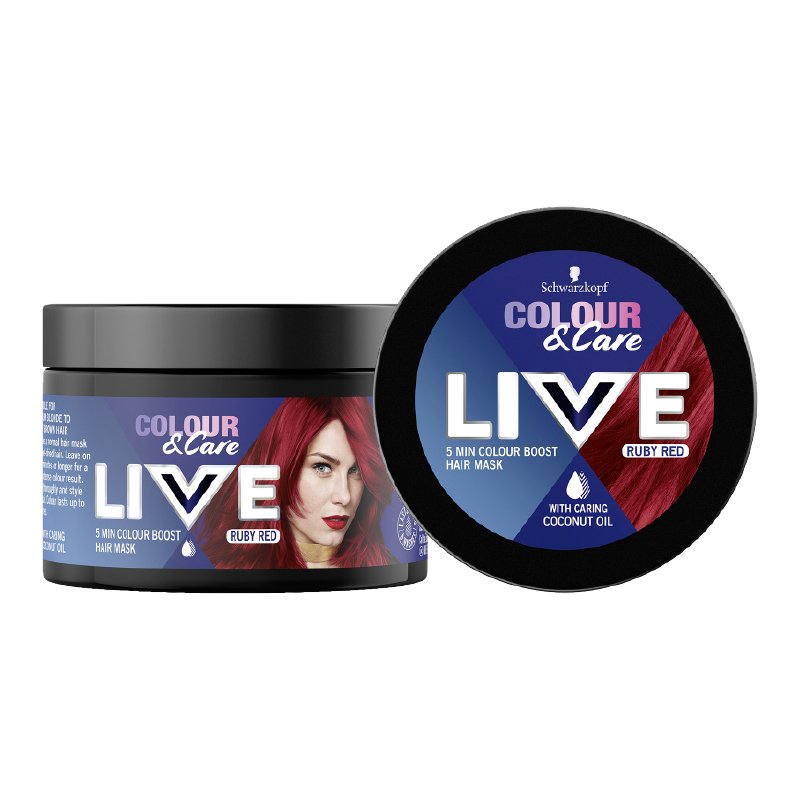 Live Colour And Care Mask Red