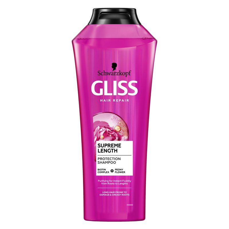 Gliss Supreme Length Protection Shampoo 400ml