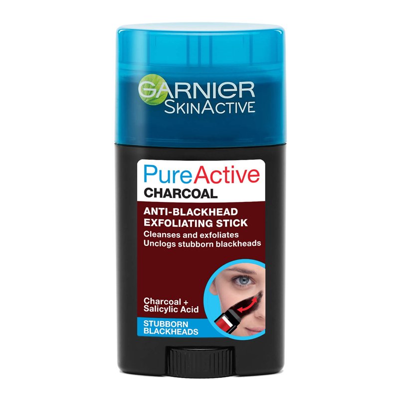 Garnier Pure Active Charcoal Anti Blackhead Exfoliating Stick 50ml