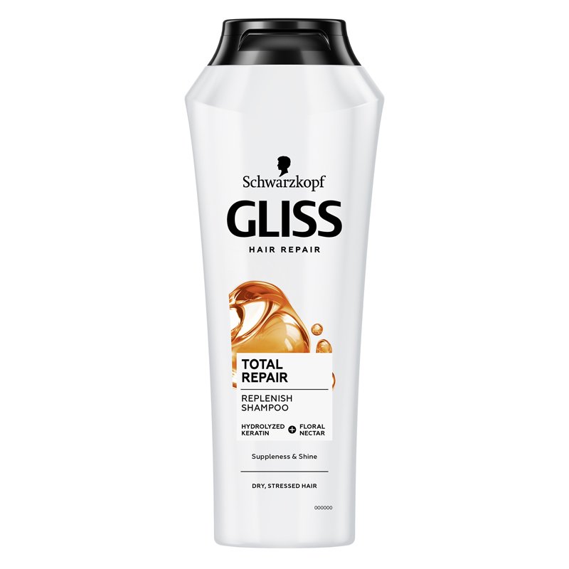Gliss Total Repair Shampoo 400ml