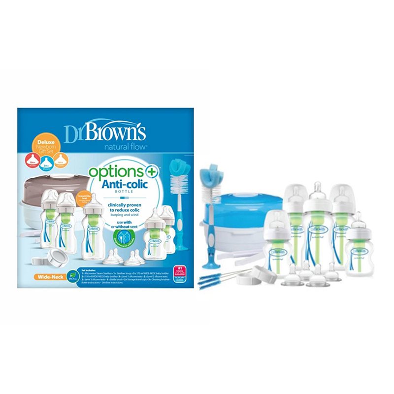 Dr Browns Options Plus Deluxe Newborn Gift Set