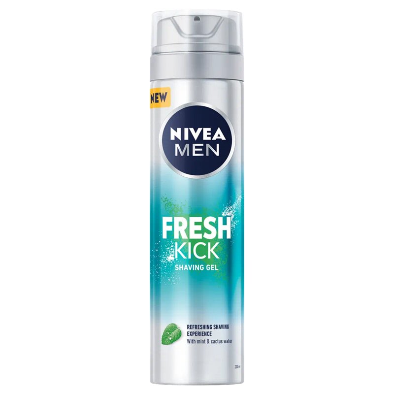 Nivea Men Fresh Kick Shave Gel 200ml