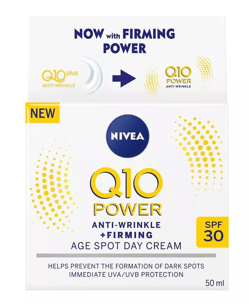 Nivea Q10 Power Anti Wrinkle And Firming Age Spot Day Cream SPF30 50ml