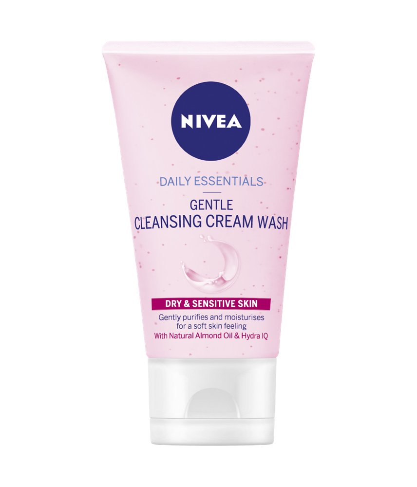 Nivea Daily Essentials Gentle Cleansing Cream Wash For Dry-Sensitive 150ml