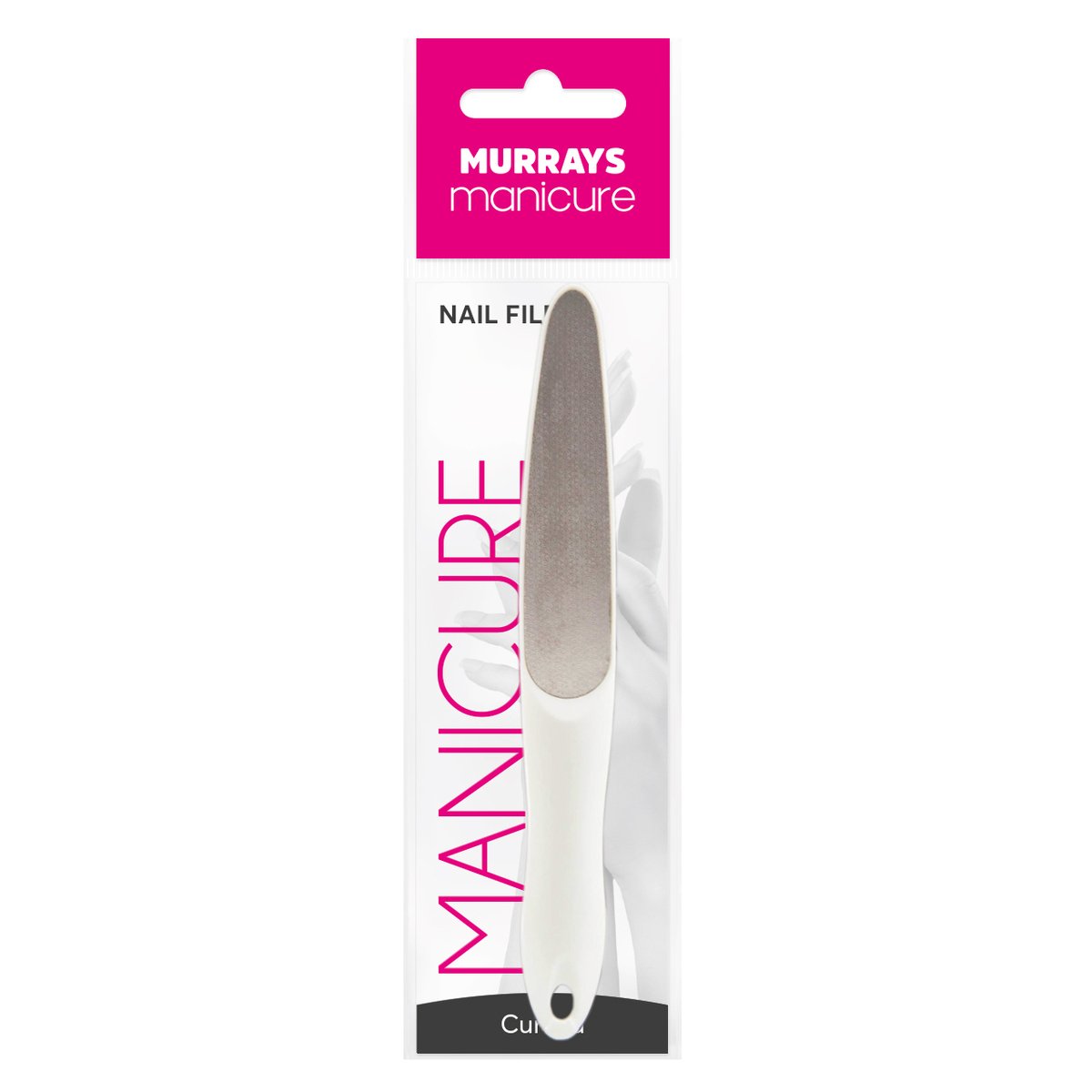 Murrays Manicure Curved Metal Nail File