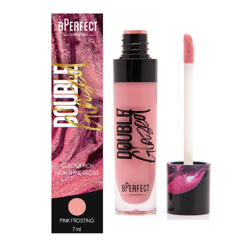 BPerfect Double Glazed Lip Gloss Pink Frosting 4.5g
