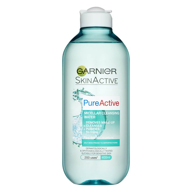 Garnier Pure Active Micellar Cleansing Water For Combination To Oily And Sensitive Skin 400ml