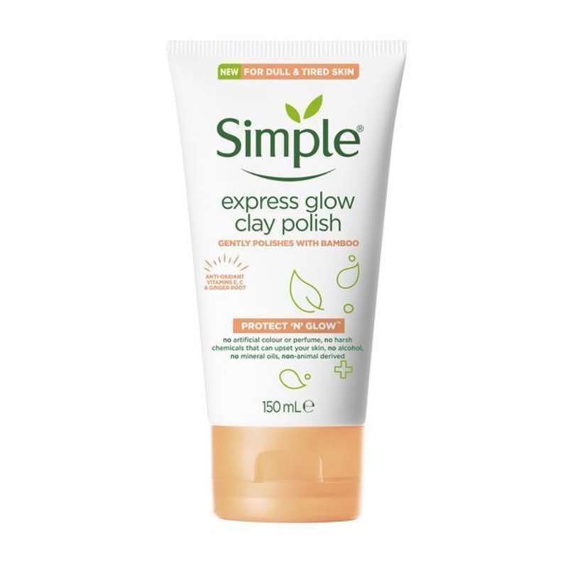 Simple Protect And Glow Clay Polish 150ml