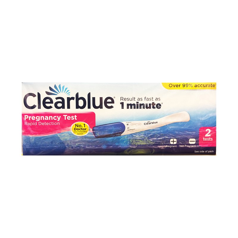 Clearblue Rapid Detection Double Pregnancy Test