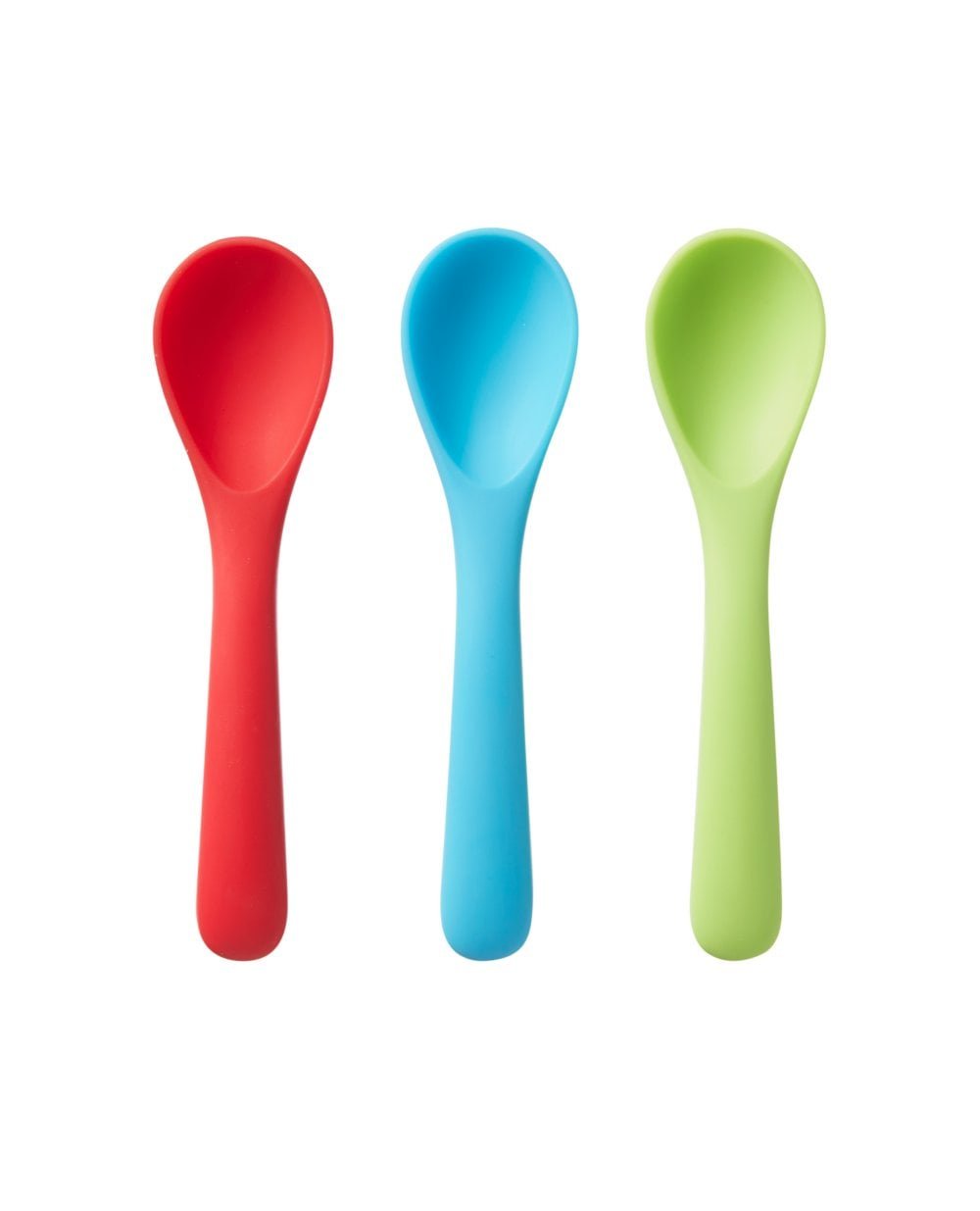 Nuby Silicone Spoons Triple Pack 6 Months