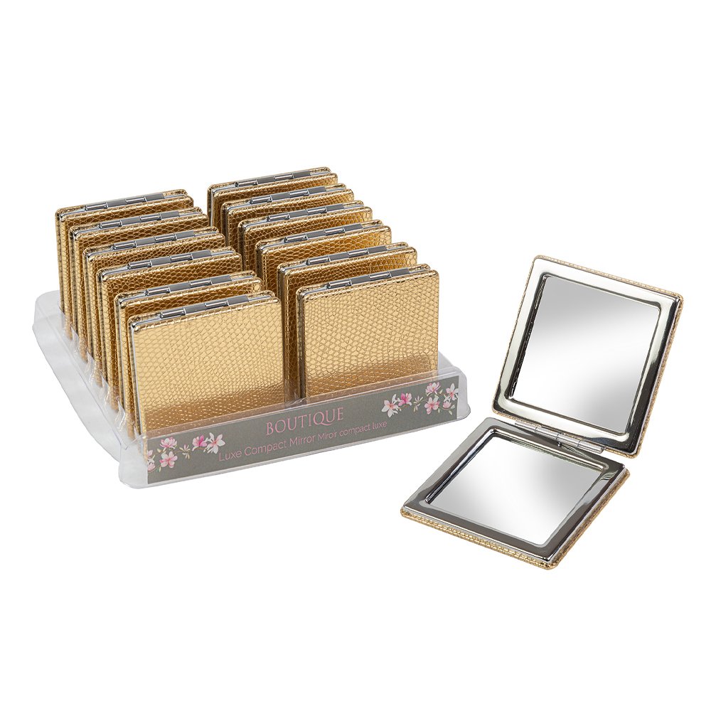 Royal Cosmetics Boutique Floral Luxe Compact Mirror