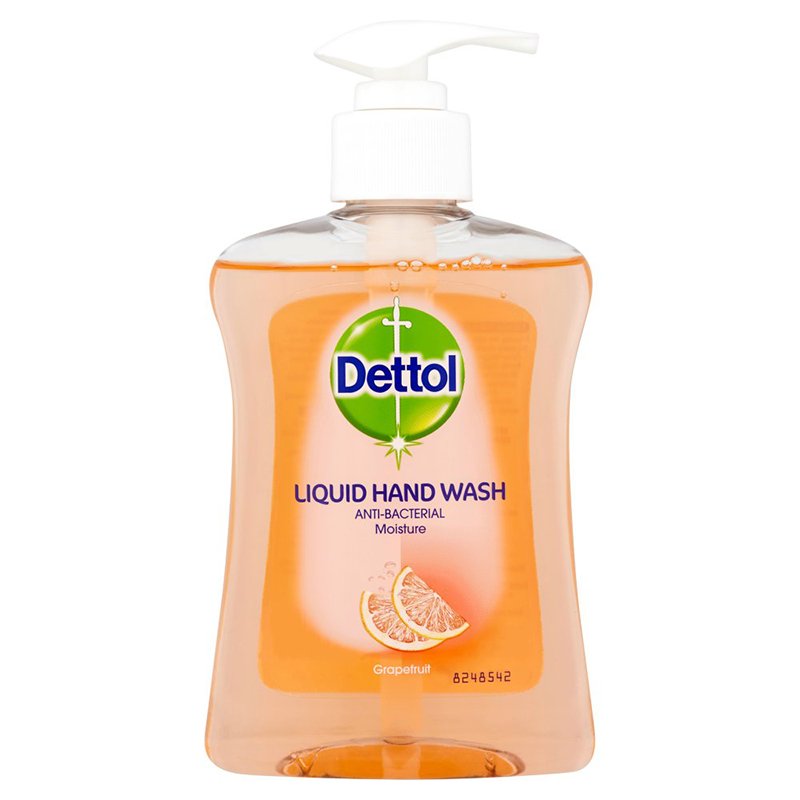 Dettol Grapefruit And Moisture Anti Bacterial Hand Wash 250ml