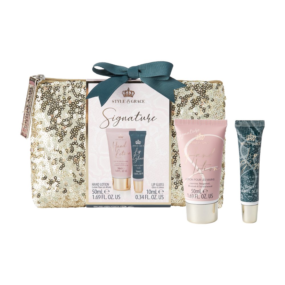Style And Grace Signature Sequin Bag Giftset