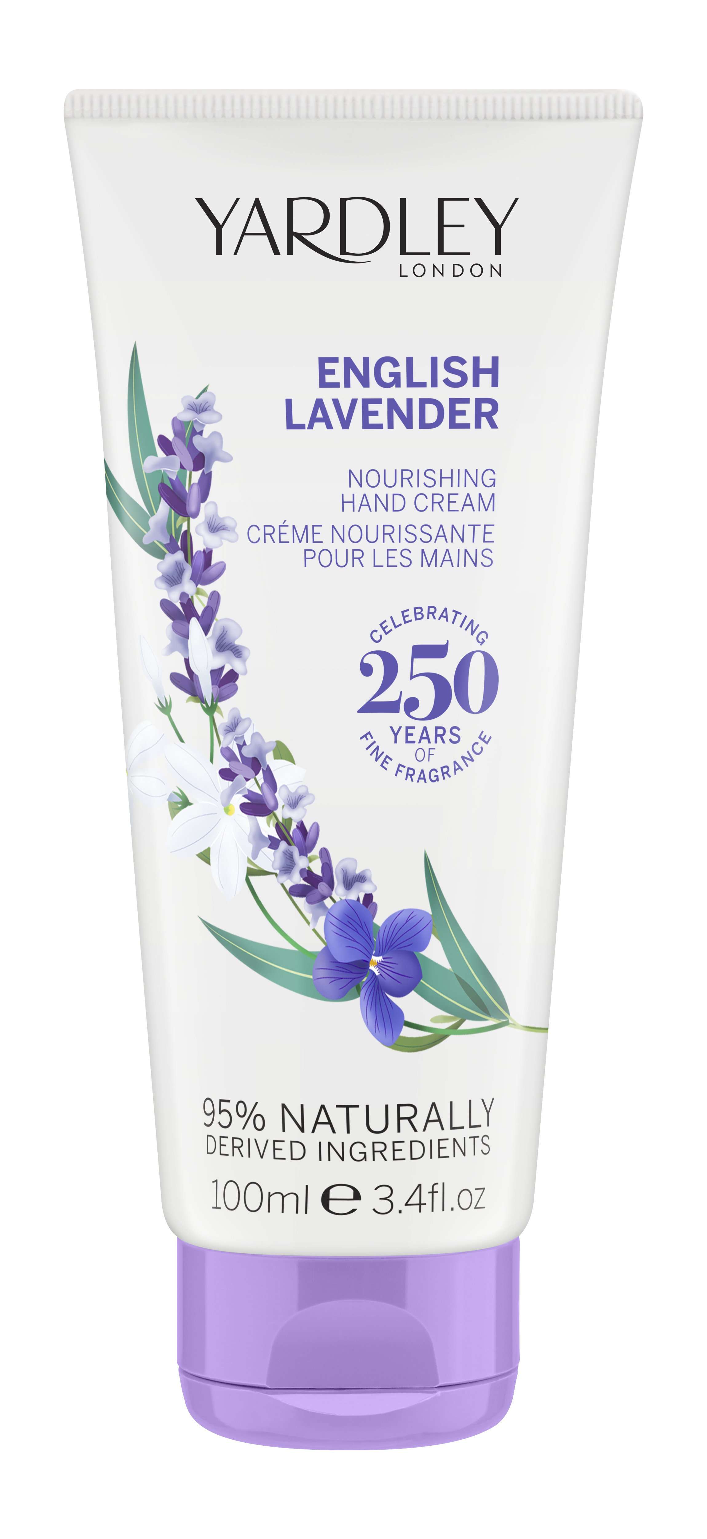 Yardley English Lavender 100ml Hand And Nail Cream