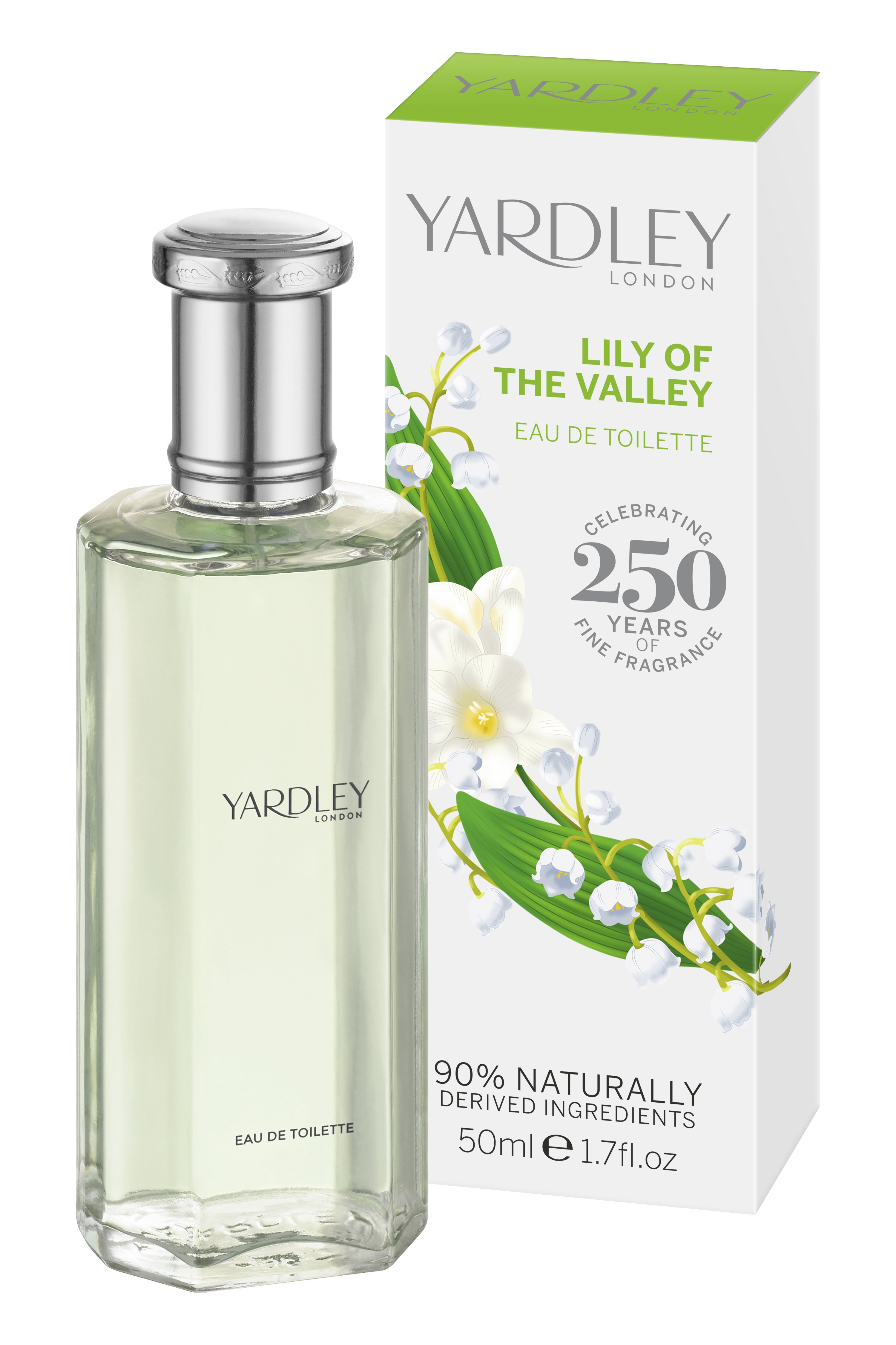 Yardley Lily Of The Valley 50ml Edt Spr