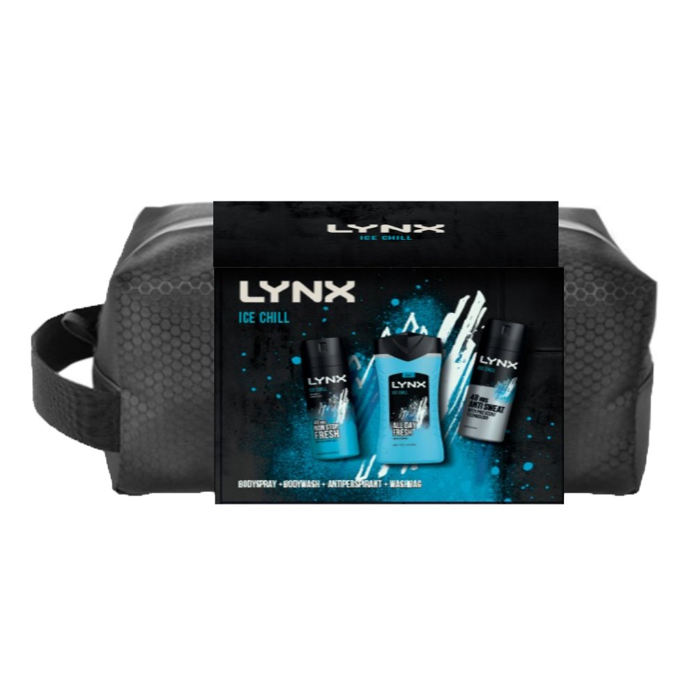 Lynx Ice Chill Wash Bag Giftset